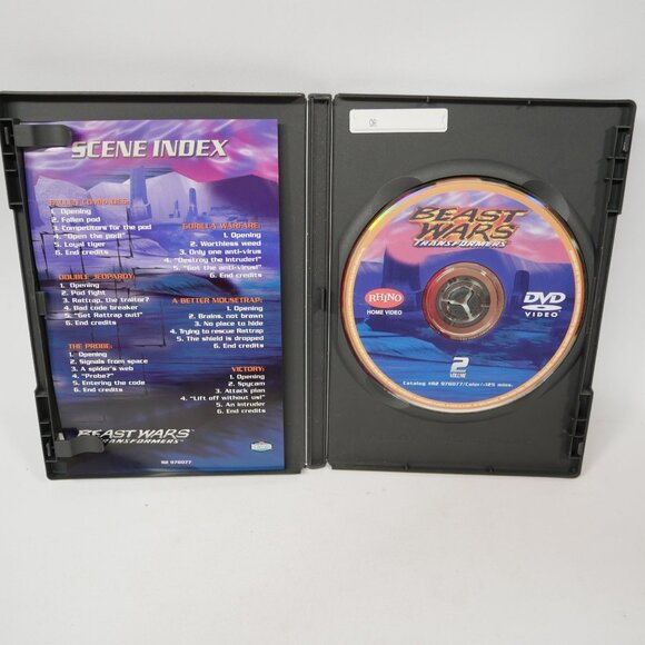 Beast Wars Transformers 2 DVD Set Vol. 2 & Classic Episodes TESTED - Picture 6 of 7